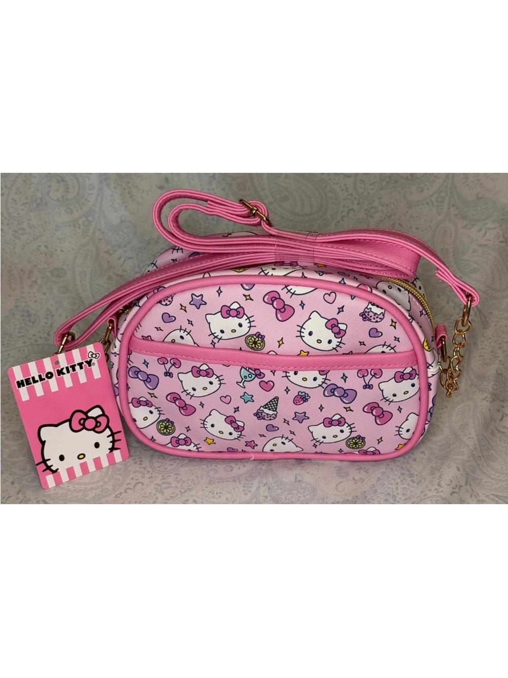 Hello Kitty Pink Crossbody Bag